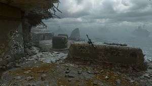 Pointe du Hoc map call of duty wwii